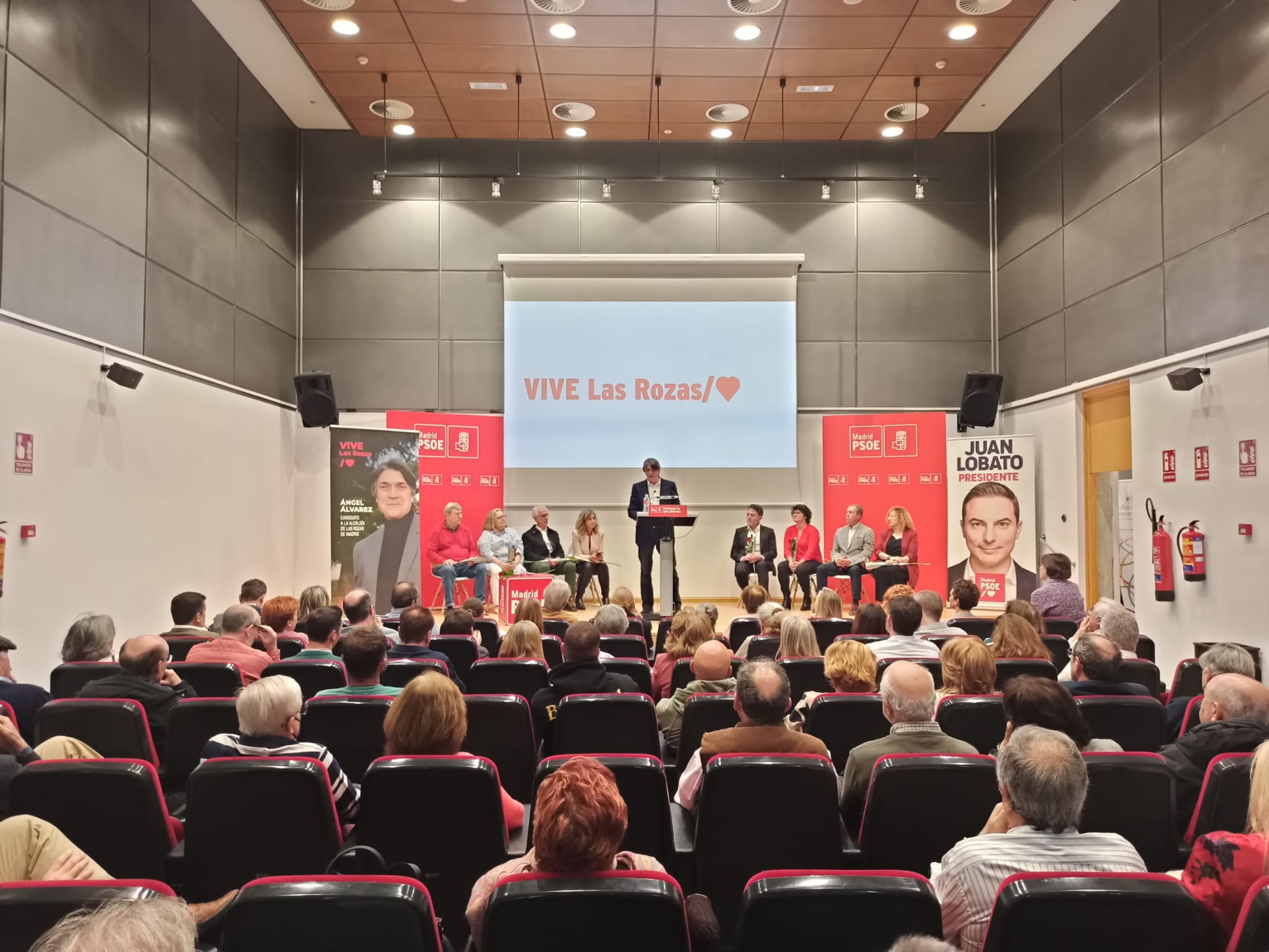 Presentación de la candidatura del PSOE de Las Rozas